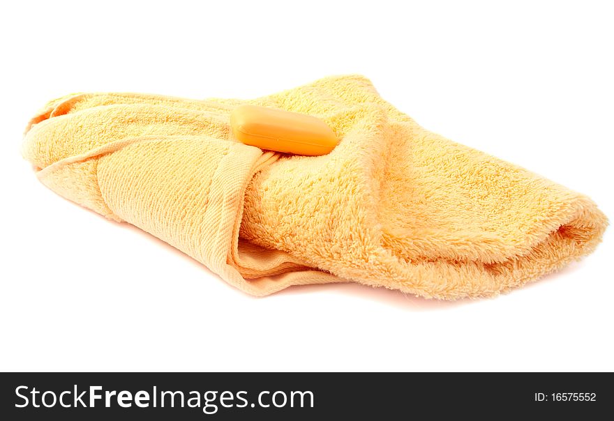 Yellow Towel And Soap