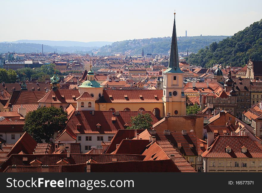 Beautiful view of Prague, Czech Republic