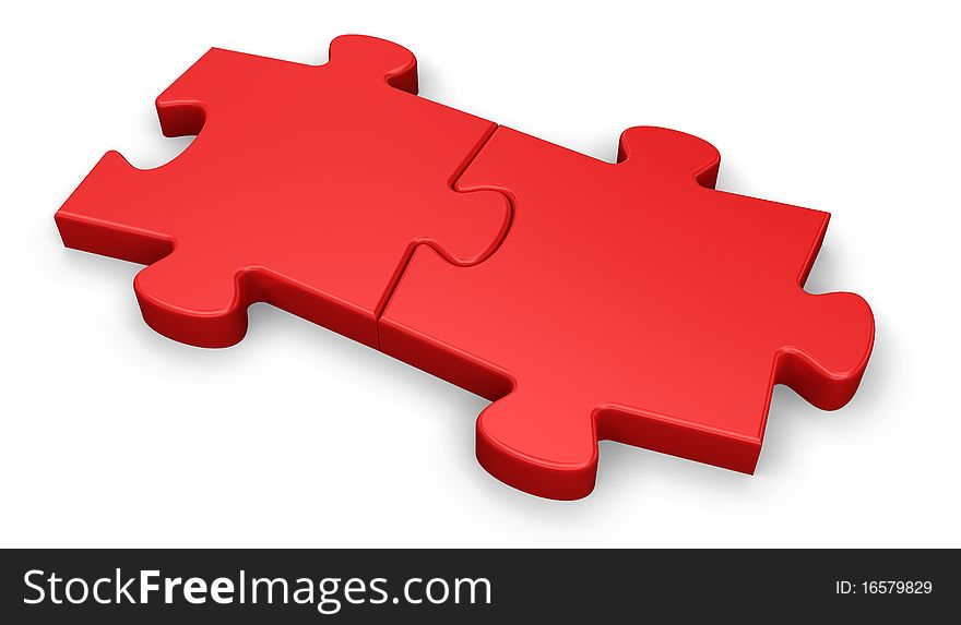 3d image of Jigsaw puzzle concept. 3d image of Jigsaw puzzle concept.