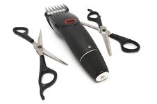 Comb And Clipper Royalty Free Stock Images Comb And Clipper Royalty Free Stock Images