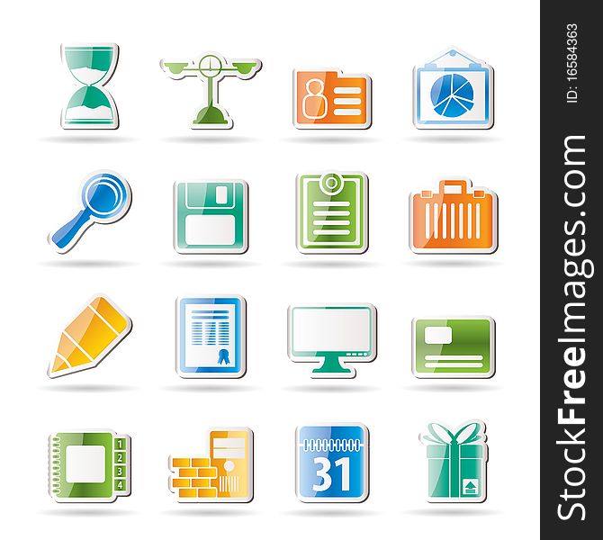 Business And Office Icons