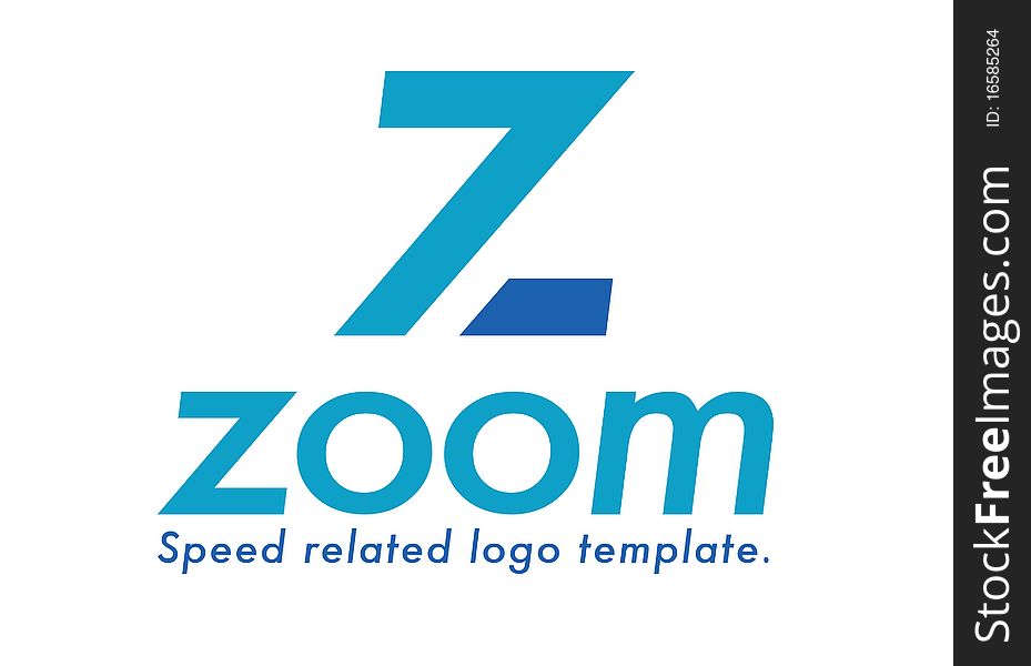 Two tone zoom graphic for use as a company logo or branding package. Two tone zoom graphic for use as a company logo or branding package.