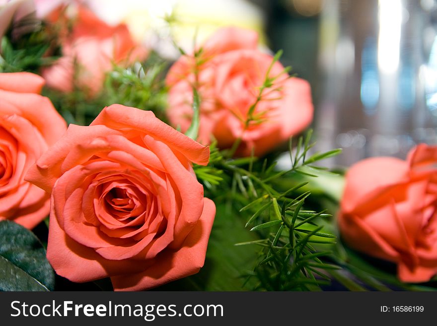 Beautiful arrangement at chinese wedding. Beautiful arrangement at chinese wedding