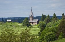 Orthodox Wooden Chapel Of Three Saints In Kizhi Stock Image Orthodox Wooden Chapel Of Three Saints In Kizhi Stock Image