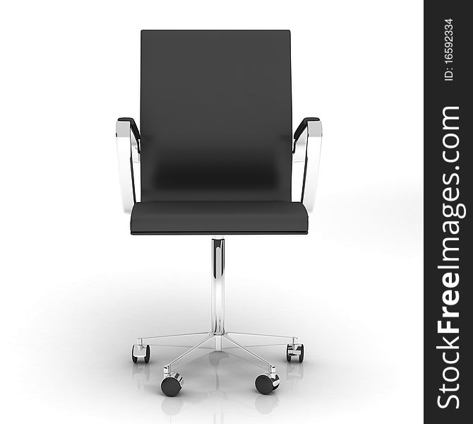 3d image of a modern chair