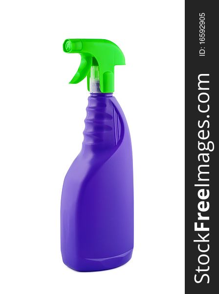 Bottle sprayer for cleaning.