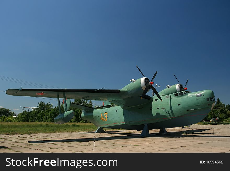 A Soviet Be 10 flying boat. A Soviet Be 10 flying boat