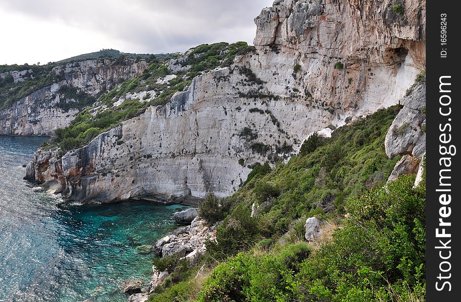 Beautiful coast of Zakynthos, Greek Island. Beautiful coast of Zakynthos, Greek Island