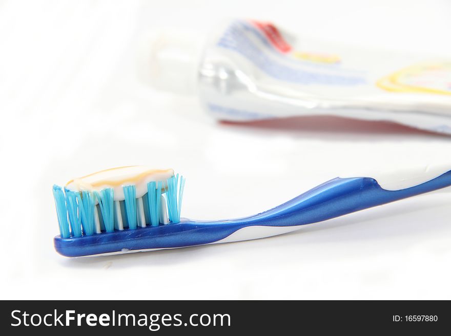 Toothbrush isolated on white background