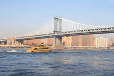 Manhattan Bridge Royalty Free Stock Images Manhattan Bridge Royalty Free Stock Images