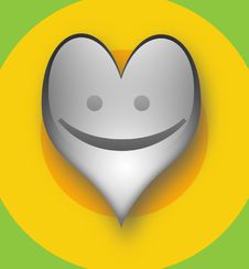 Heart Smiling Royalty Free Stock Photo Heart Smiling Royalty Free Stock Photo