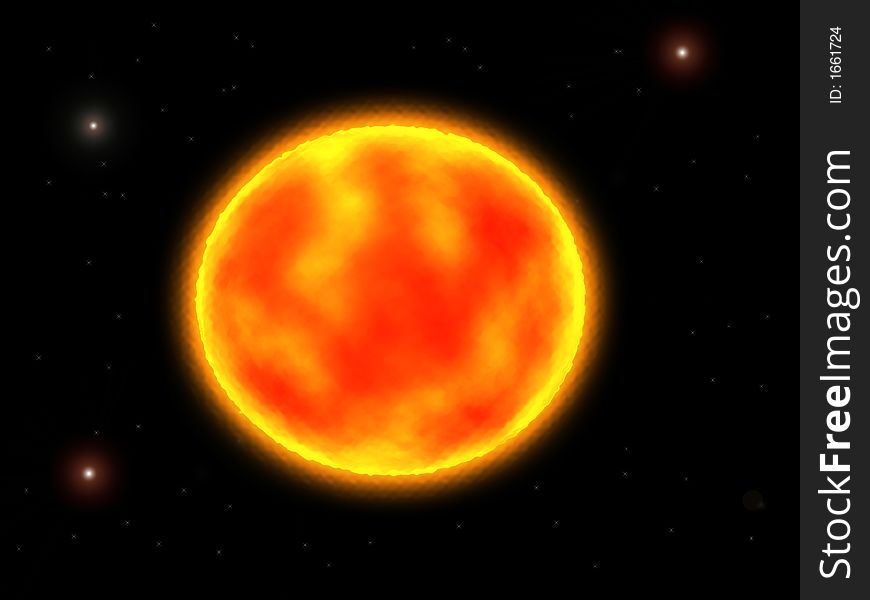 The Sun is a hot fireball. The Sun is a hot fireball