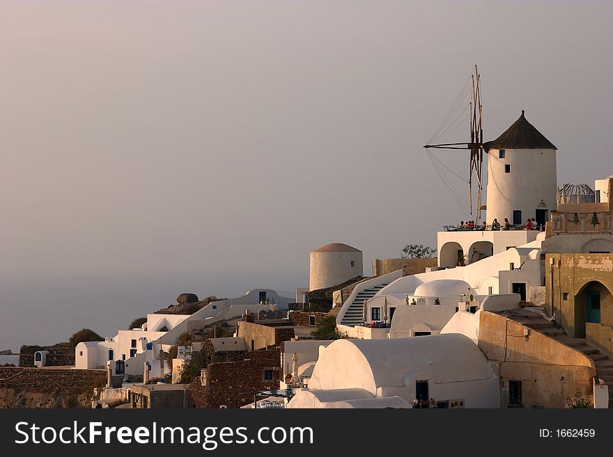 Traditional Greek Village, Oia, Santorini