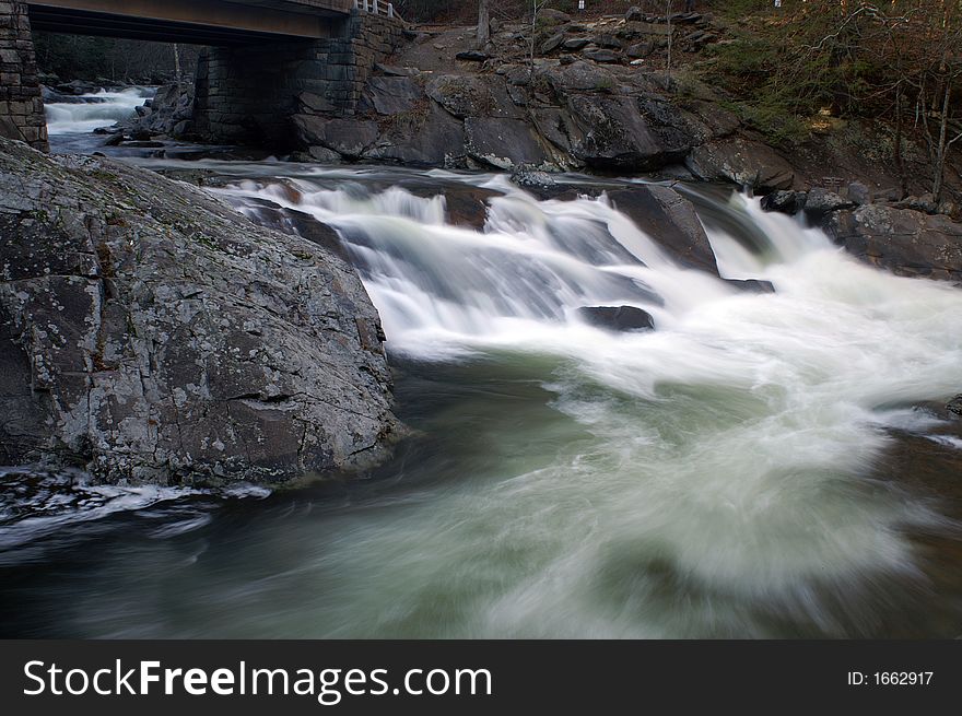 Great Smoky Mountains National Park - The Sink Waterfall