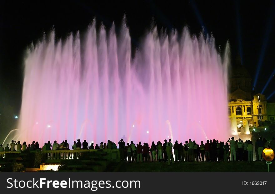 Montjuic (magic) Fountain In Barcelona 15