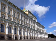 Big Kremlin Palace In Moscow Royalty Free Stock Images