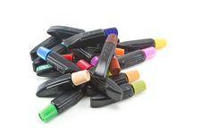 Paint Tubes Stock Photography