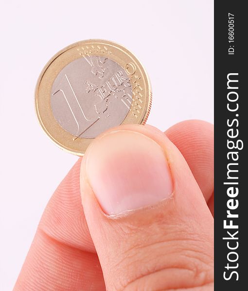 One euro coin