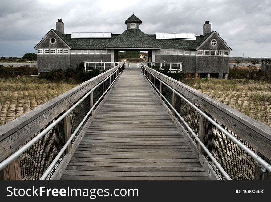 Boardwalk and Beach House