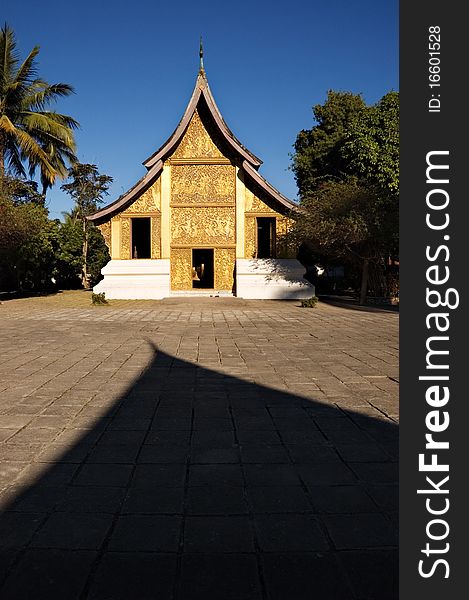 Wat Xieng Thong Temple In Laos