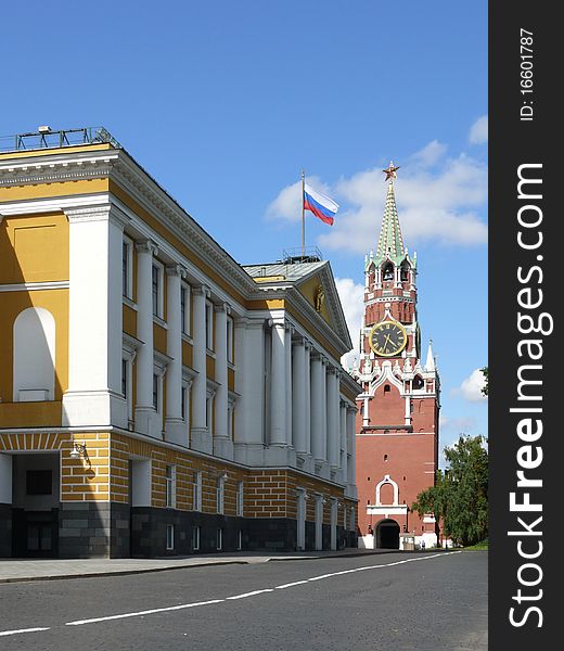 Administration block in Moscow Kremlin