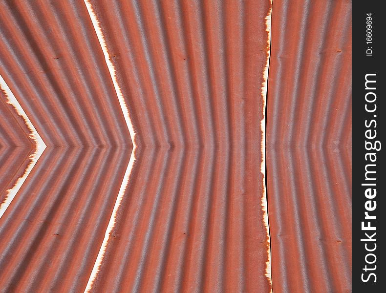 Rusty Roof Pattern, Texture, Background