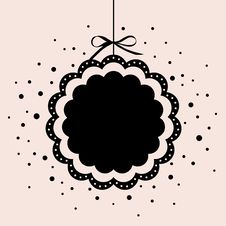 Vector Christmas Ball(hanging) Royalty Free Stock Photography Vector Christmas Ball(hanging) Royalty Free Stock Photography