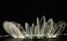 West Lake,musical Fountain Stock Images West Lake,musical Fountain Stock Images