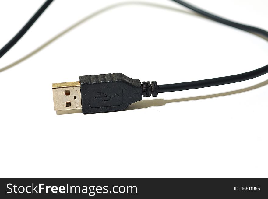 This is an image of USB connector taken. This is an image of USB connector taken