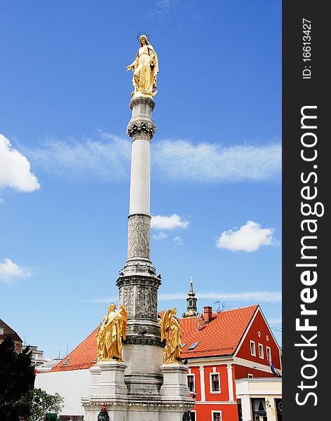 Holy Mary's Column, Zagreb