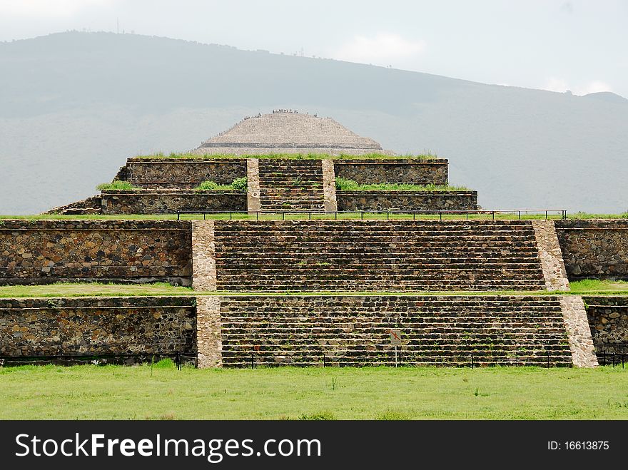 Teotihuacan, sun pyramid, aztec ruin, Mexico