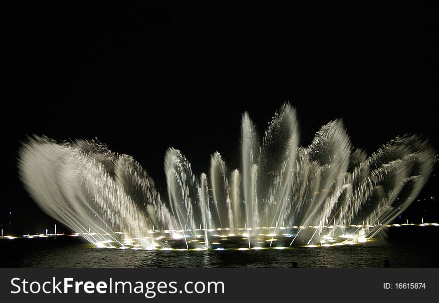 West Lakeï¼Œmusical Fountain