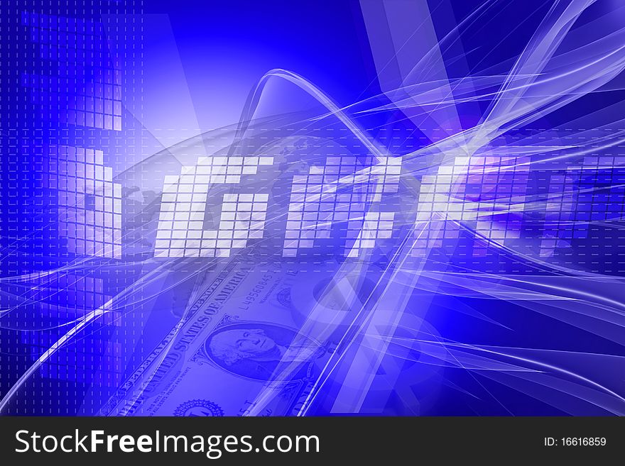 A Abstract business color background