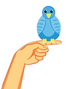 Bird On The Finger Stock Images Bird On The Finger Stock Images