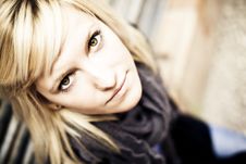 Staring At Camera From Below Royalty Free Stock Photos Staring At Camera From Below Royalty Free Stock Photos