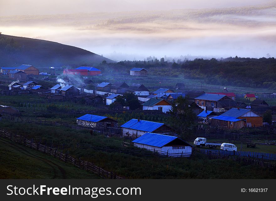 It is a quaint old village in china