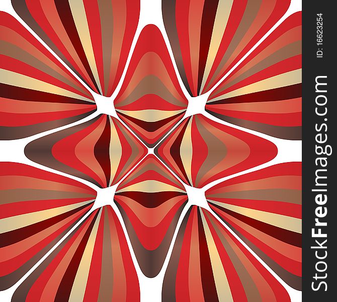 Decorative abstract design background vector