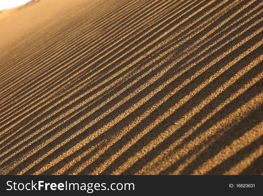 Dunes in Badanjilin Desert, China