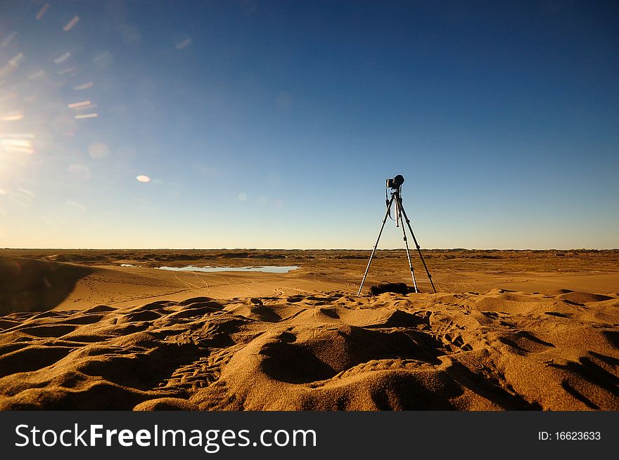 Dunes in Badanjilin Desert, China