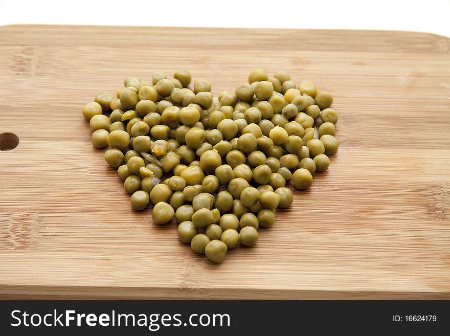 Heart From Peas