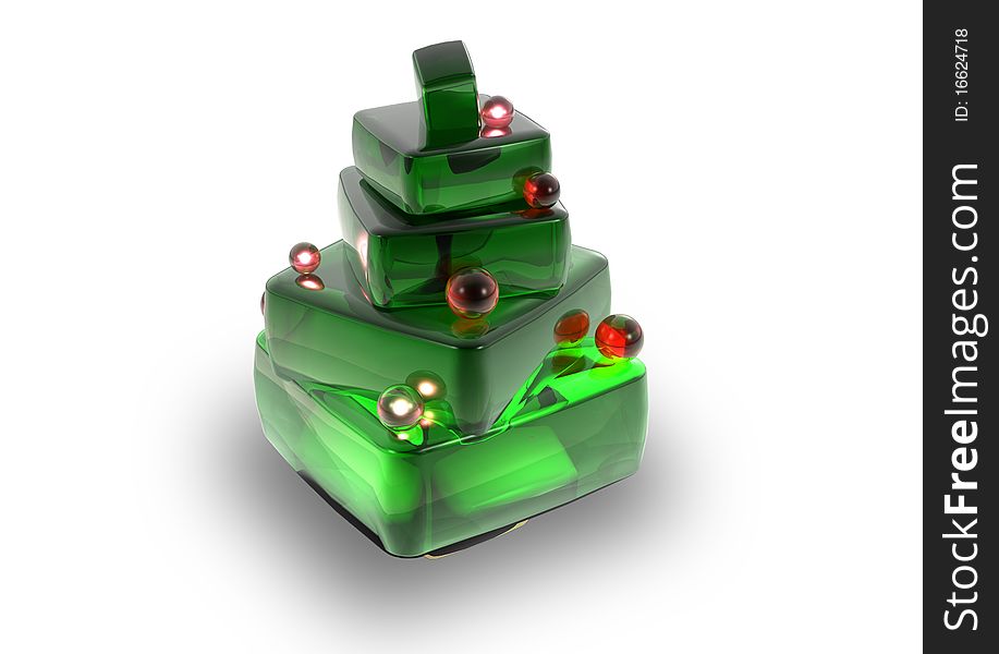 Crystal Christmas Tree