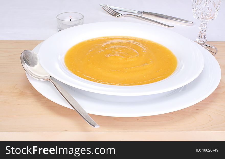 Pumpkin soup