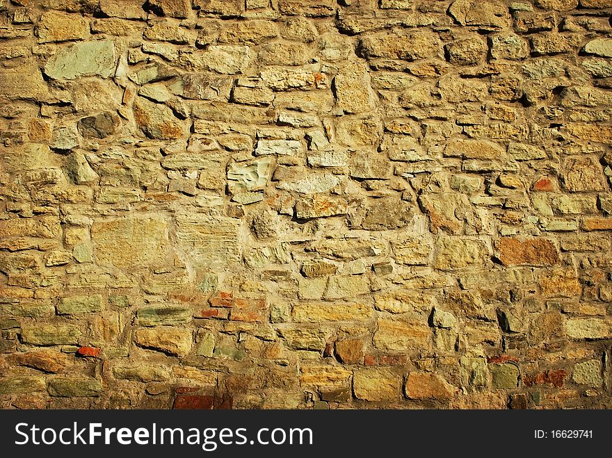 Stone wall texture