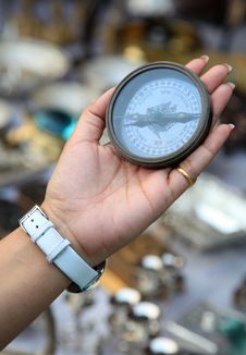 Ancient Navigation Compass Stock Photography Ancient Navigation Compass Stock Photography
