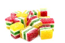Multi-coloured Fruit Candy Royalty Free Stock Photo Multi-coloured Fruit Candy Royalty Free Stock Photo