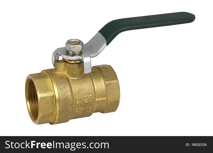 Brass valves, ball valves, PP-R pipes for the connection.