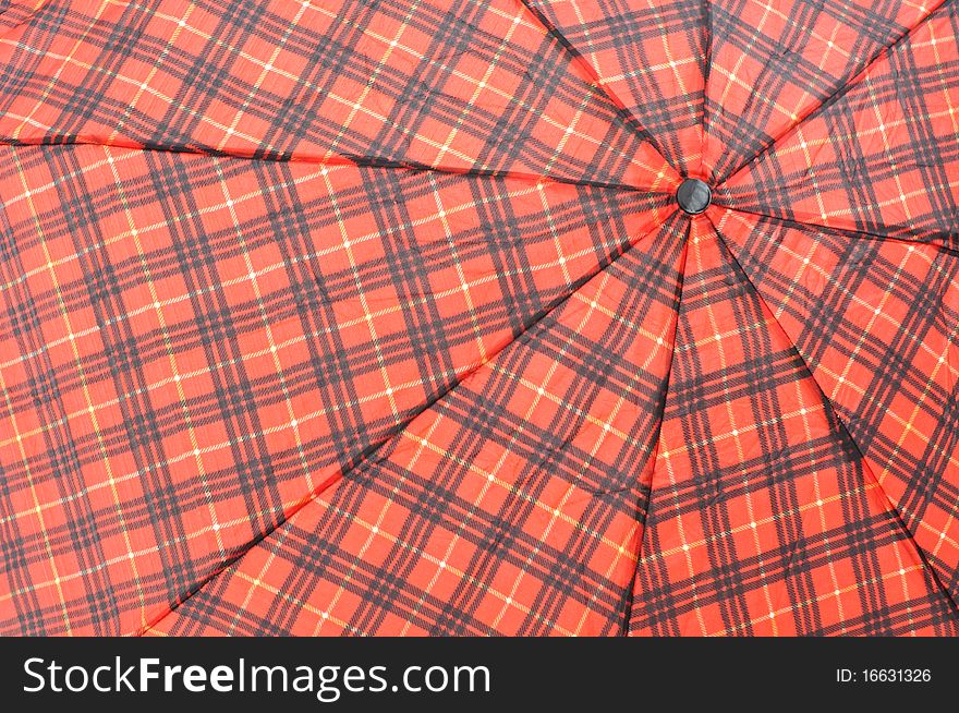 An umbrella as a pattern or background