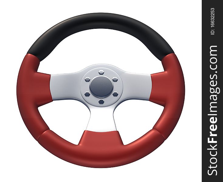 Red Racing Wheel