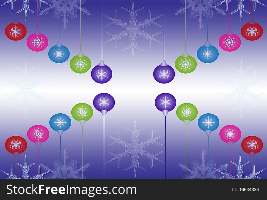 Beautiful abstract christmas light background