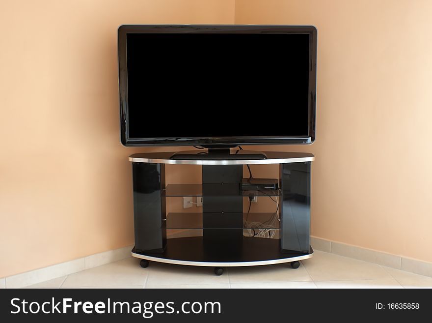 Large screen television to watch great shows. Large screen television to watch great shows